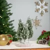 Northlight Frosted Trio Of Pine Trees Christmas Decoration - 8" - Unlit -Christmas Decorations Store GUEST 3ea6f586 d359 4b12 8799 4e313d23c784