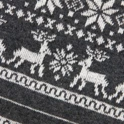 Northlight 19" Gray And White Reindeer And Snowflake Knit Christmas Stocking With Faux Fur Cuff 9 Northlight 19" Gray And White Reindeer And Snowflake Knit Christmas Stocking With Faux Fur Cuff -Christmas Decorations Store GUEST 3ebe69c7 0dc1 4d8b 9526 ad8ae4665f65