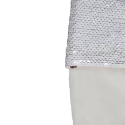 Northlight 20" Gold And White Reversible Sequin Cuff Christmas Stocking -Christmas Decorations Store GUEST 3f060ada 2f87 4c39 83b9 5337a518285b