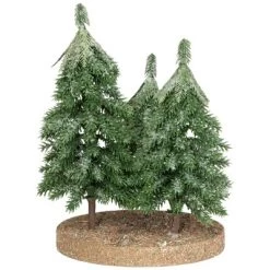 Northlight Icy Downswept Pine Trio Of Trees Christmas Decoration - 8" - Unlit -Christmas Decorations Store GUEST 42bed896 ac3e 463b a49c f0c9d76fcd05