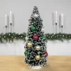 Northlight 12” Green Frosted Sisal Pine Artificial Tree Christmas Tabletop Decor