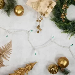 Northlight 100 Count Teal Green Mini Christmas Lights - 35' White Wire -Christmas Decorations Store GUEST 45f931d9 aceb 465b ba0f d21c6bf9b2a3 1