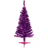 Northlight 4' Purple Artificial Tinsel Christmas Tree, Unlit 1 Northlight 4' Purple Artificial Tinsel Christmas Tree, Unlit -Christmas Decorations Store GUEST 4671b759 9f33 46ed b420 4f4e2240942e