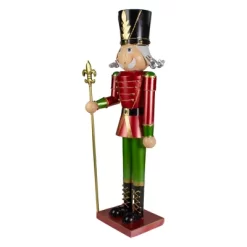 Northlight 23.75" Red And Green Metal Nutcracker Soldier Christmas Decoration -Christmas Decorations Store GUEST 48038ab8 c06f 468a 91ad ccc8fbc08a84