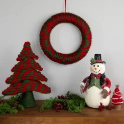 Northlight Twisted Yarn Plush Christmas Tree Decoration - 15.25" -Christmas Decorations Store GUEST 4841e069 5a4a 4be4 8191 e5d76c2cedc7