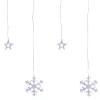 Northlight LED Star And Snowflake Curtain Christmas Lights - Multicolor - 4.75' Clear Wire - 250ct 1 Northlight LED Star And Snowflake Curtain Christmas Lights - Multicolor - 4.75' Clear Wire - 250ct -Christmas Decorations Store GUEST 484af001 fc2b 493c a263 a988f834a250