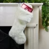 Northlight 20" Ivory White Soft Faux Fur Decorative Christmas Stocking -Christmas Decorations Store GUEST 4b251b17 572c 4b49 bfe8 075b44840bbd