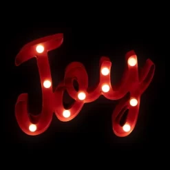 Northlight Lighted "Joy" Christmas Decoration - 11.25" -Christmas Decorations Store GUEST 4c480ea7 4129 4d12 aa88 0b70d918155c