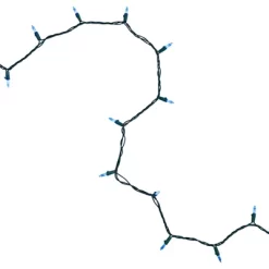 Northlight LED Mini Christmas Lights - Blue - 33' Green Wire - 100ct 13 Northlight LED Mini Christmas Lights - Blue - 33' Green Wire - 100ct -Christmas Decorations Store GUEST 4ce34452 d8d3 4c55 9bef a23f089428c9