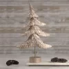 Northlight Layered Tree With Wooden Base Christmas Decoration - 18" - Bronze Finish -Christmas Decorations Store GUEST 4e2ce85f b2b9 45f2 9e1b 974c553eb2c4