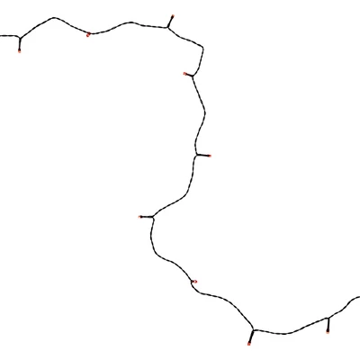 Northlight Battery Operated LED Christmas Lights - Red - 9.5' Green Wire - 20ct 8 Northlight Battery Operated LED Christmas Lights - Red - 9.5' Green Wire - 20ct - Image 6