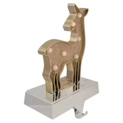 Northlight LED Lighted Reindeer Christmas Stocking Holder - 7.5" - Gold Finish 8 Northlight LED Lighted Reindeer Christmas Stocking Holder - 7.5" - Gold Finish -Christmas Decorations Store GUEST 4e5d261b ffbb 43a6 83f3 c39b7f4a20f9