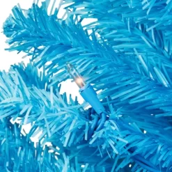 Northlight Pre-Lit Medium Artificial Pine Christmas Tree - 4' - Sky Blue - Clear Lights -Christmas Decorations Store GUEST 505f1c20 a87a 4cf3 9562 f98aae92dea1