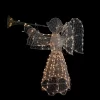 Northlight Lighted 3D Trumpeting Angel Outdoor Christmas Decoration - 44" - Clear Lights -Christmas Decorations Store GUEST 5663f15c 90e6 4a32 a08c 8c620a677dc9
