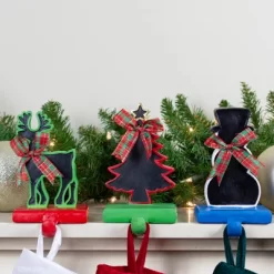 Northlight Reindeer, Tree, And Snowman Chalkboard Christmas Stocking Holders - 7" - Set Of 3 -Christmas Decorations Store GUEST 576d7d63 ea5e 40a1 8c07 538e7c1fed50