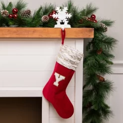 Northlight Velvet JOY Christmas Stockings - 20"- Red - Set Of 3 -Christmas Decorations Store GUEST 57924ee0 2b22 4269 8d08 f0205c5fd17b