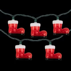 Northlight Santa's Boots Christmas Light Set - Clear - 7.5' Green Wire - 10ct -Christmas Decorations Store GUEST 5888987b eb70 437b a42d 11c3fe1ecefb