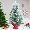 Northlight Full Flocked Angel Pine Artificial Mini Christmas Tree - 24" - Unlit -Christmas Decorations Store GUEST 5933a8e9 5fd4 4f68 967c 5f4737cc16e9