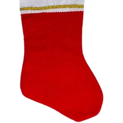 Northlight 19" Red And White Soild Christmas Stocking With Gold Glitter Pen -Christmas Decorations Store GUEST 5bfc2c8d 4312 4b3d 83cf dd6e26b0cb13