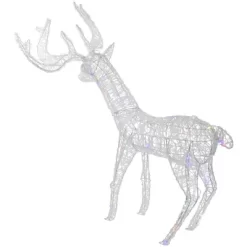 Northlight LED Color Changing Commercial Grade Acrylic Reindeer Outdoor Christmas Decoration - 46.5" -Christmas Decorations Store GUEST 5dffff8c 95d8 40b2 ba9c 077bc07e5c47