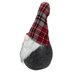 Northlight Plaid Bendable Hat Gnome Sitting Christmas Decoration - 25" - Red And Gray -Christmas Decorations Store GUEST 5ec0a2c5 fb1c 412a a7f1 d814b9eae461