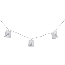 Northlight 10 B/O LED Warm White Metal Lantern Christmas Lights - 6.25' Clear Wire -Christmas Decorations Store GUEST 5ef561dc 51dc 43de 9ba9 48142c757e82