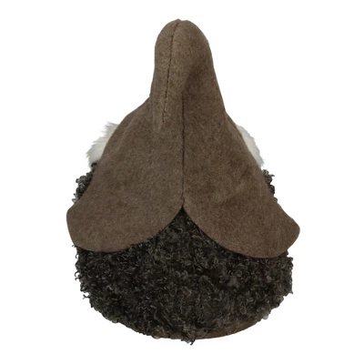 Northlight Bulbous Nose Santa Gnome Christmas Decoration - 8" - Brown 4 Northlight Bulbous Nose Santa Gnome Christmas Decoration - 8" - Brown - Image 2