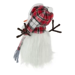 Northlight Snowman In Plaid Trapper Hat And Scarf Christmas Decoration - 10.25" -Christmas Decorations Store GUEST 63c1c21d dd38 42dc be04 8d36fa83a749