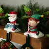 Northlight Santa And Elf Christmas Stocking Holders - 5" - Set Of 2 -Christmas Decorations Store GUEST 6604c0f4 8873 4584 9412 e42b676b7769