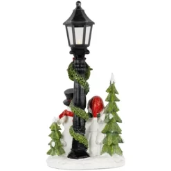 Northlight Glittered Snow Couple Under Lighted Street Lamp Christmas Decoration - 14" -Christmas Decorations Store GUEST 6632b3e7 7218 4392 82a4 274c319de225