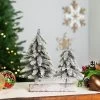 Northlight Frosted Pine Tree Duo Christmas Decoration - 12" - Unlit -Christmas Decorations Store GUEST 6643de6d 5e44 4395 99e0 c72a9ae79674