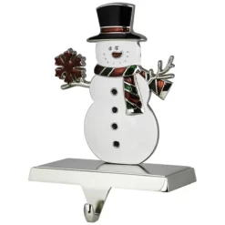 Northlight Smiling Snowman Christmas Stocking Holder - 6" -Christmas Decorations Store GUEST 67002174 a829 48ec 8160 4eb430e9d087