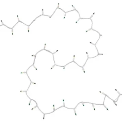 Northlight Mini Christmas Light Set - Clear With Green Tip - 10' White Wire - 50ct -Christmas Decorations Store GUEST 68787d4b ff92 4ee4 8203 b29531513c60