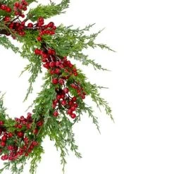 Northlight Frosted Red Berries Artificial Christmas Wreath - 26-Inch, Unlit -Christmas Decorations Store GUEST 6b0ef070 1f96 4051 9c69 82d02a48227c