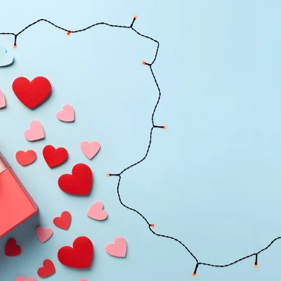 Northlight Battery Operated LED Christmas Lights - Red - 9.5' Green Wire - 20ct 4 Northlight Battery Operated LED Christmas Lights - Red - 9.5' Green Wire - 20ct - Image 2