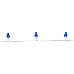 Northlight LED C7 Christmas Lights - Blue - 16' - White Wire - 25ct 9 Northlight LED C7 Christmas Lights - Blue - 16' - White Wire - 25ct -Christmas Decorations Store GUEST 6ba64a49 867b 40ee bdfc 385820a0f006