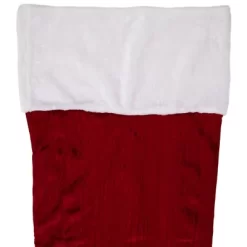 Northlight 50" Red And White Jumbo Velveteen Christmas Stocking 11 Northlight 50" Red And White Jumbo Velveteen Christmas Stocking -Christmas Decorations Store GUEST 6cec98a8 d0dc 4e9c 9ddb da59dd47377d