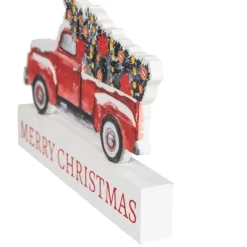 Northlight Pickup Truck Merry Christmas Wooden Decoration - 9" -Christmas Decorations Store GUEST 6d43e177 fa1c 4922 a8e3 c557cf25ecc7