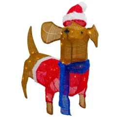 Northlight 26" LED Lighted Dachshund Dog Outdoor Christmas Decoration 11 Northlight 26" LED Lighted Dachshund Dog Outdoor Christmas Decoration -Christmas Decorations Store GUEST 6d537ef2 657d 4fca 9d5c a7e71900efcc