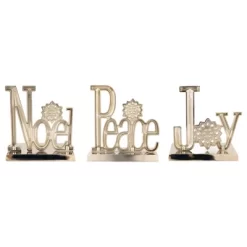 Northlight Peace, Joy And Noel Metal Christmas Stocking Holders - 6.5" - Set Of 3 -Christmas Decorations Store GUEST 6ead2b40 595a 4259 b7ce 7064fc0b6af8