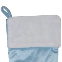 Northlight 20.5-Inch Blue And White Sheer Organza Christmas Stocking With Faux Fur Cuff 10 Northlight 20.5-Inch Blue And White Sheer Organza Christmas Stocking With Faux Fur Cuff -Christmas Decorations Store GUEST 6f3921b4 f37d 45cf bfff 958326dd3b3c