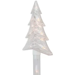 Northlight Lighted Tree Christmas Outdoor Pathway Markers - 26.5" - Set Of 4 -Christmas Decorations Store GUEST 6fd7d7b7 33cd 49fe 935c 827591905b1f