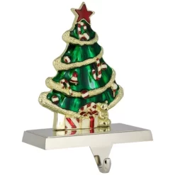 Northlight Decorated Christmas Tree Metal Stocking Holder - 6" -Christmas Decorations Store GUEST 6fe519c9 902c 4742 b5e6 e712ec58650b