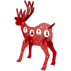 Northlight Reindeer Cut-Out Ornament Holder Christmas Decoration - 13.25" - Red And White -Christmas Decorations Store GUEST 6febddb3 985d 4c7f a357 cdd16b048878