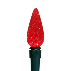 Northlight LED C6 Faceted Christmas Lights - Multicolor - 15.75’ Green Wire - 50ct -Christmas Decorations Store GUEST 712b58b7 87f7 44e7 9464 c19c63690737