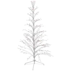 Northlight 6' Prelit Artificial Christmas Tree White Lighted Cascade Twig Outdoor Decoration - Multi-Color Lights -Christmas Decorations Store GUEST 72dc29c3 ec28 435b 83f5 605e77e5b831