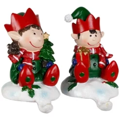 Northlight Festive Elves Christmas Stocking Holders - 5" - Set Of 2 10 Northlight Festive Elves Christmas Stocking Holders - 5" - Set Of 2 -Christmas Decorations Store GUEST 73c66e66 04fd 4d50 acbe bd972b1675d1