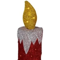 Northlight LED Lighted Candles Outdoor Christmas Decorations - 22.75" - Red - Set Of 2 -Christmas Decorations Store GUEST 79e1a11e 0ae5 443d 8e02 f05a23fd5616