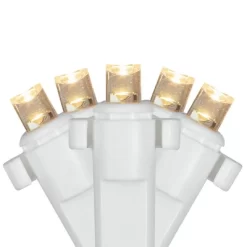 Northlight 2' X 8' Warm White LED Wide Angle Net Style Column Wrap Christmas Lights, White Wire -Christmas Decorations Store GUEST 7b239798 c3ff 4451 95d8 3cf19dddaa79