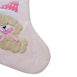Northlight Baby's 1st Christmas Embroidered Teddy Bear Stocking - 19" - Pink And White 7 Northlight Baby's 1st Christmas Embroidered Teddy Bear Stocking - 19" - Pink And White -Christmas Decorations Store GUEST 7ea6f7c5 b8d3 4fd7 8291 96ccef2df00b